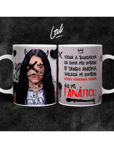 PLANTILLAS LALI FANATICO PARA TAZA Y REMERA