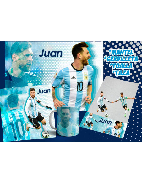 Pack Jardin - Messi Argentina