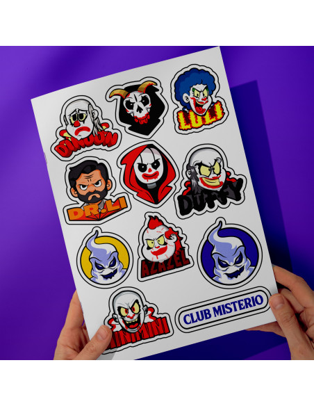 STICKERS CLUB MISTERIO FEDE VIGEVANI