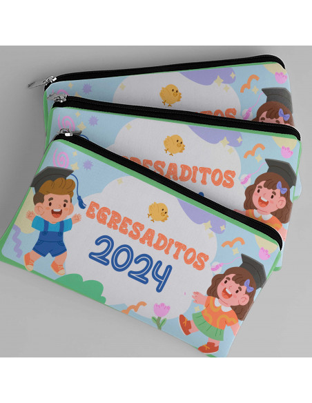 PLANTILLAS CARTUCHERAS EGRESADITOS 2024