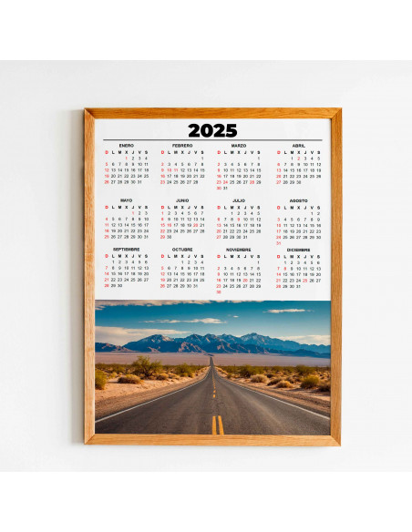 CALENDARIO 2025 PARA FOTO Y/O PUBLICIDAD