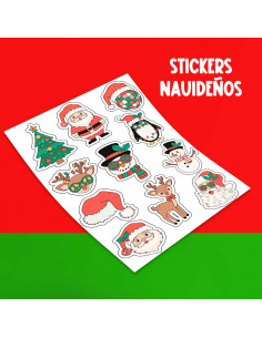 STICKERS NAVIDAD PACK 1