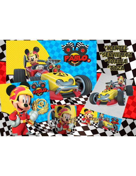 Pack Jardin - Mickey sobre ruedas2