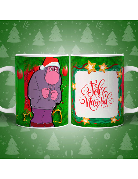 PLANTILLAS TAZAS INTENSAMENTE 2 NAVIDAD