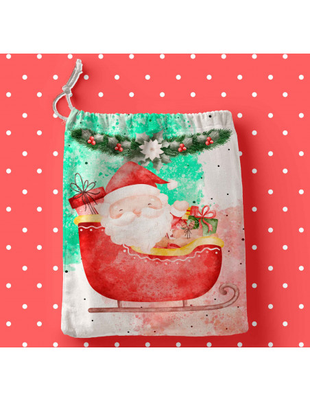 BOLSITAS NAVIDAD PAPÁ NOEL