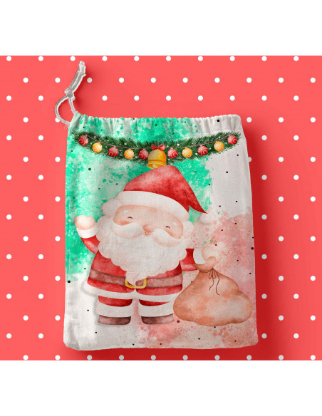 BOLSITAS NAVIDAD PAPÁ NOEL