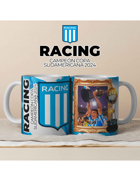 PLANTILLAS TAZAS RACING CAMPEON SUDAMERICANA 2024