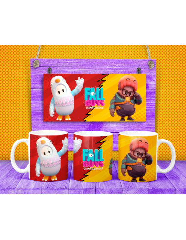 TAZAS FALLGUYS