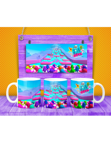TAZAS FALLGUYS
