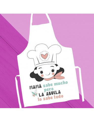 DELANTAL DIA DE LA MADRE