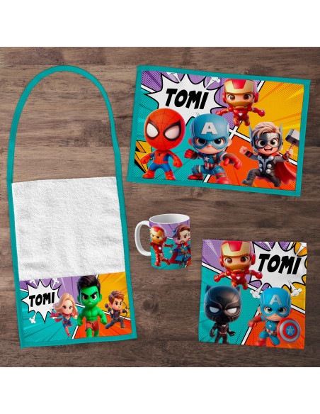 Pack Jardin - SET DE JARDIN SUPERHEORES BEBÉ