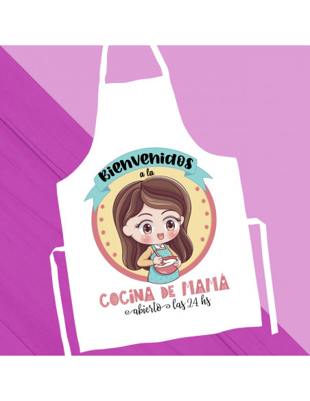 DELANTAL DIA DE LA MADRE