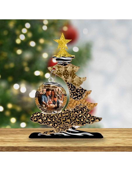 ARBOLITOS NAVIDAD VERDE Y DORADO