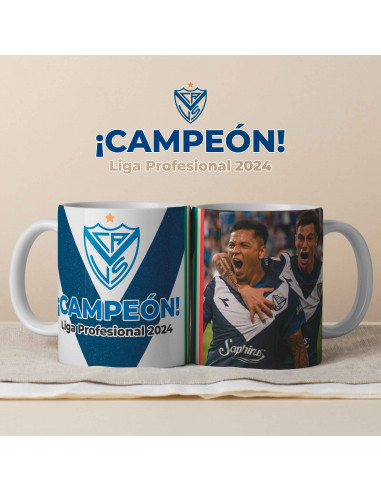 PLANTILLAS TAZAS VELEZ CAMPEON LIGA...