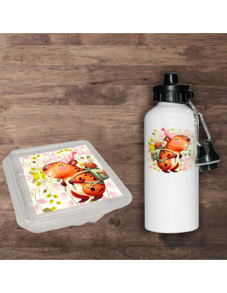 Pack Jardin - SET DE JARDIN CAPYBARA CARPINCHO MOCHILA