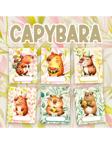 CARATULAS CAPYBARA CARPINCHO