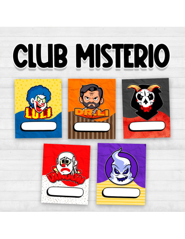 CARATULAS CLUB MISTERIO