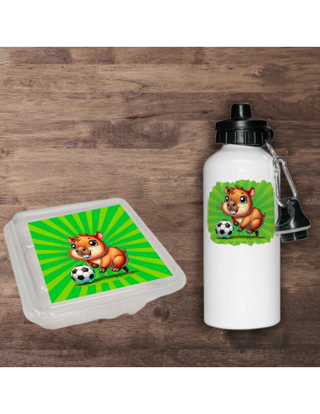 Pack Jardin - SET DE JARDIN CAPYBARA CARPINCHO FUTBOL