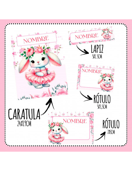 ETIQUETAS ESCOLARES 2025 PACK 2