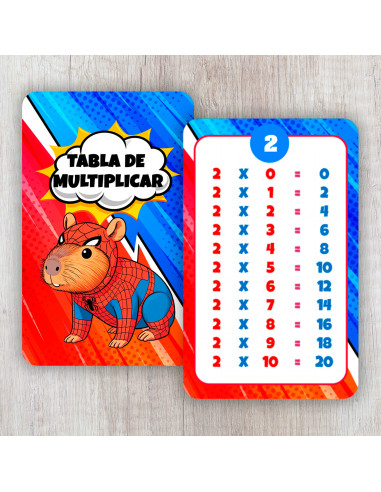 copy of TABLA DE MULTIPLICAR PACK 3