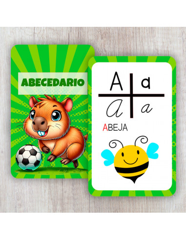 ABECEDARIO PACK CAPYBARA CARPINCHO