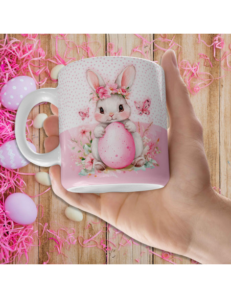 PACK PARA PASCUA 2025 TAZA BOLSITA Y CAJA ALMOHADA