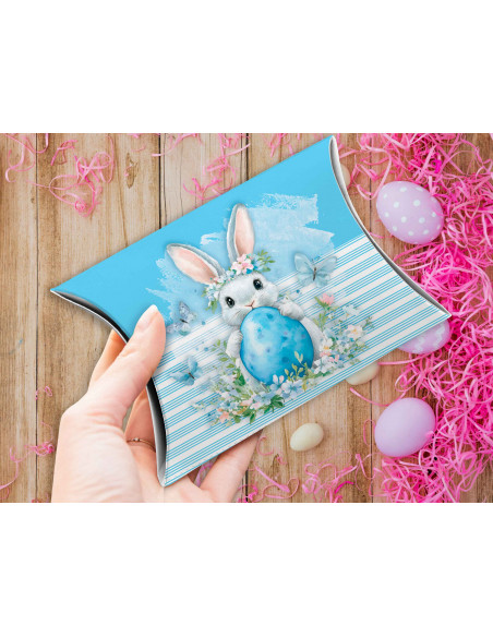 PACK PARA PASCUA 2025 TAZA BOLSITA Y CAJA ALMOHADA