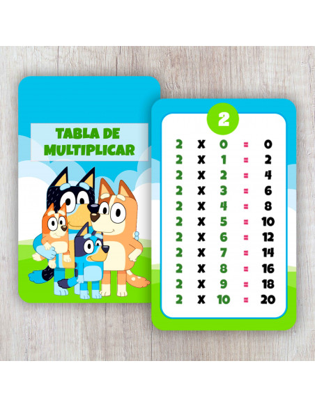 copy of TABLA DE MULTIPLICAR PACK 3