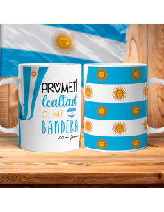 TAZAS LEALTAD A LA BANDERA...