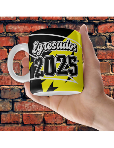 PLANTILLAS TAZAS EGRESADOS 2025 PACK 2 PLANTILLAS TAZAS EGRESADOS 2025 PACK 2