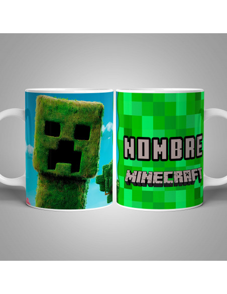 PLANTILLAS TAZAS MINECRAFT PELICULA PACK 1