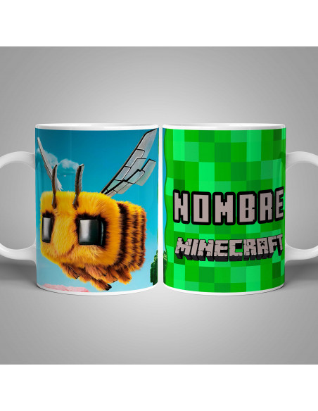 PLANTILLAS TAZAS MINECRAFT PELICULA PACK 1