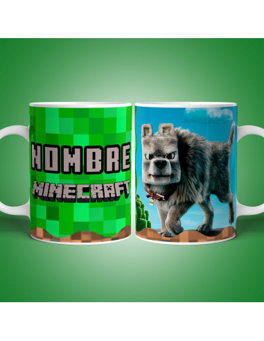 PLANTILLAS TAZAS MINECRAFT PELICULA...