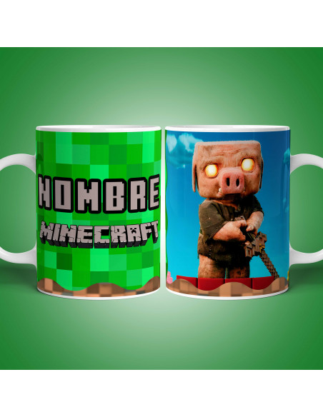 PLANTILLAS TAZAS MINECRAFT PELICULA PACK 2