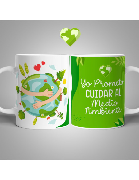 PLANTILLAS TAZAS PROMESA LEALTAD MEDIO AMBIENTE
