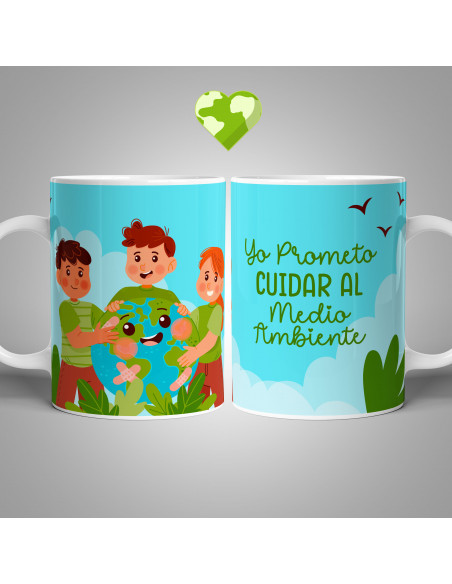 PLANTILLAS TAZAS PROMESA LEALTAD MEDIO AMBIENTE