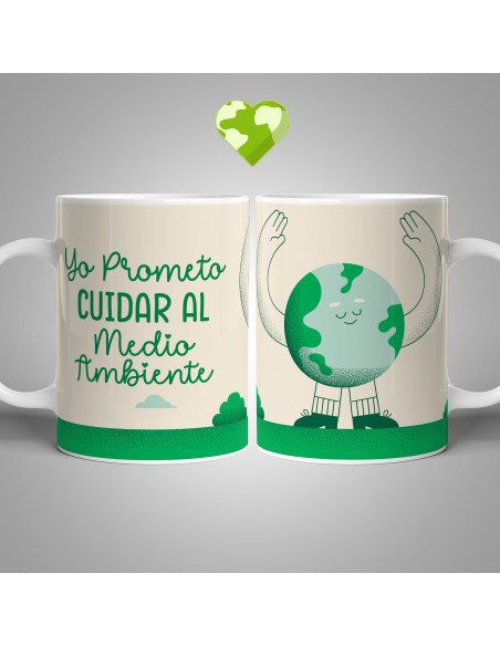 PLANTILLAS TAZAS PROMESA LEALTAD MEDIO AMBIENTE