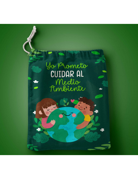 PLANTILLAS PARA BOLSITAS PROMESA LEALTAD MEDIO AMBIENTE