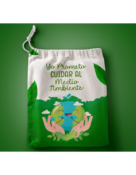 PLANTILLAS PARA BOLSITAS PROMESA LEALTAD MEDIO AMBIENTE