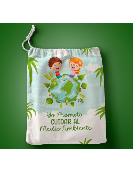 PLANTILLAS PARA BOLSITAS PROMESA LEALTAD MEDIO AMBIENTE