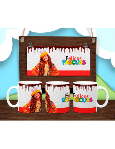 PLANTILLAS TAZA PASCUAS INFANTILES...