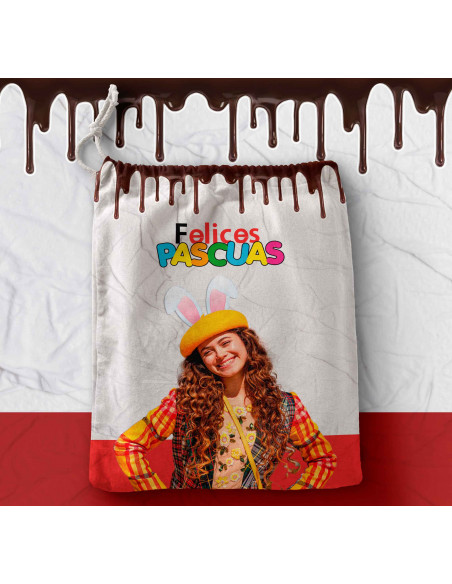 PLANTILLAS BOLSITAS PASCUAS KINDER PERSONAJES 2025