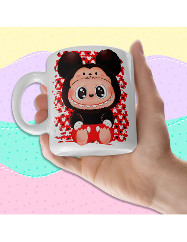 PLANTILLAS TAZAS LABUBU PERSONAJES