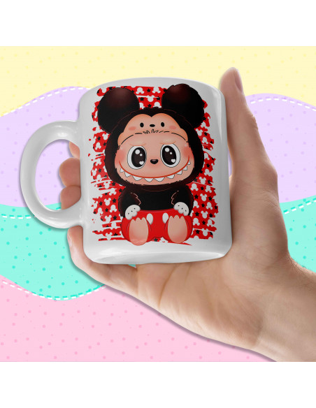 PLANTILLAS TAZAS LABUBU PERSONAJES