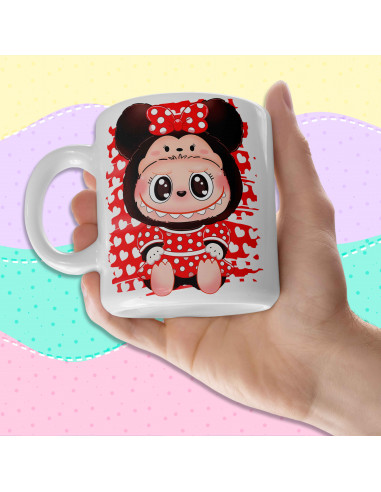 PLANTILLAS TAZAS LABUBU PERSONAJES