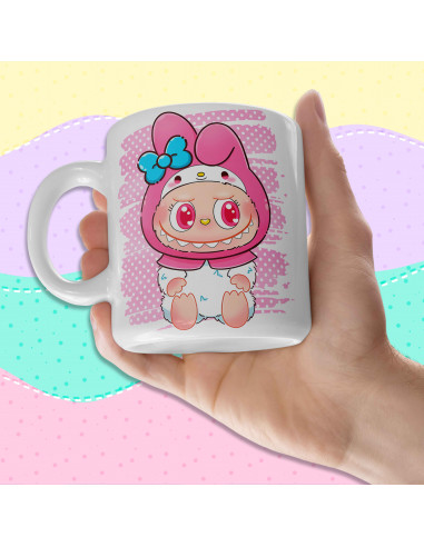 PLANTILLAS TAZAS LABUBU PERSONAJES