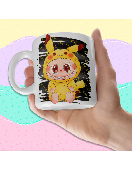 PLANTILLAS TAZAS LABUBU PERSONAJES