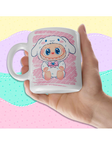 PLANTILLAS TAZAS LABUBU PERSONAJES