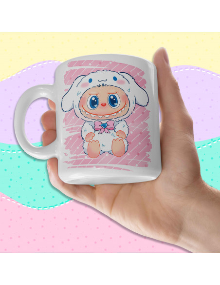 PLANTILLAS TAZAS LABUBU PERSONAJES