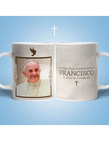 PLANTILLAS TAZAS PAPA FRANCISCO